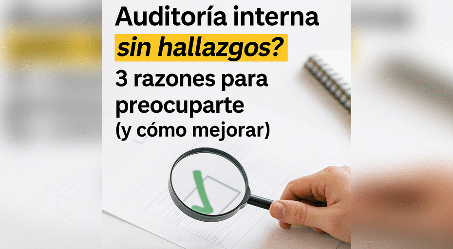 auditoria interna sin hallazgos