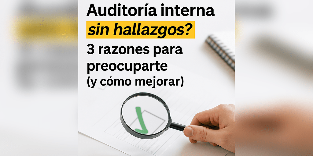 Auditoría interna sin hallazgos